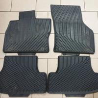 Tappetini gomma anteriori e posteriori audi a3 8v