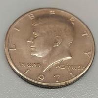 Lotto USA: 5 monete anni ’70 + Quarter 2000