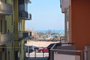 Vista mare ampio terrazzino 4 posti letto