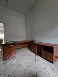 Scrivania Direzionale 180cm + Mobile Servizio Coo