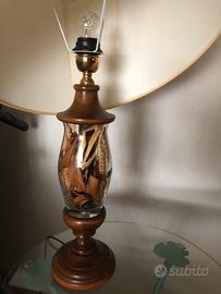 Lampada da tavolo - artigianato toscano