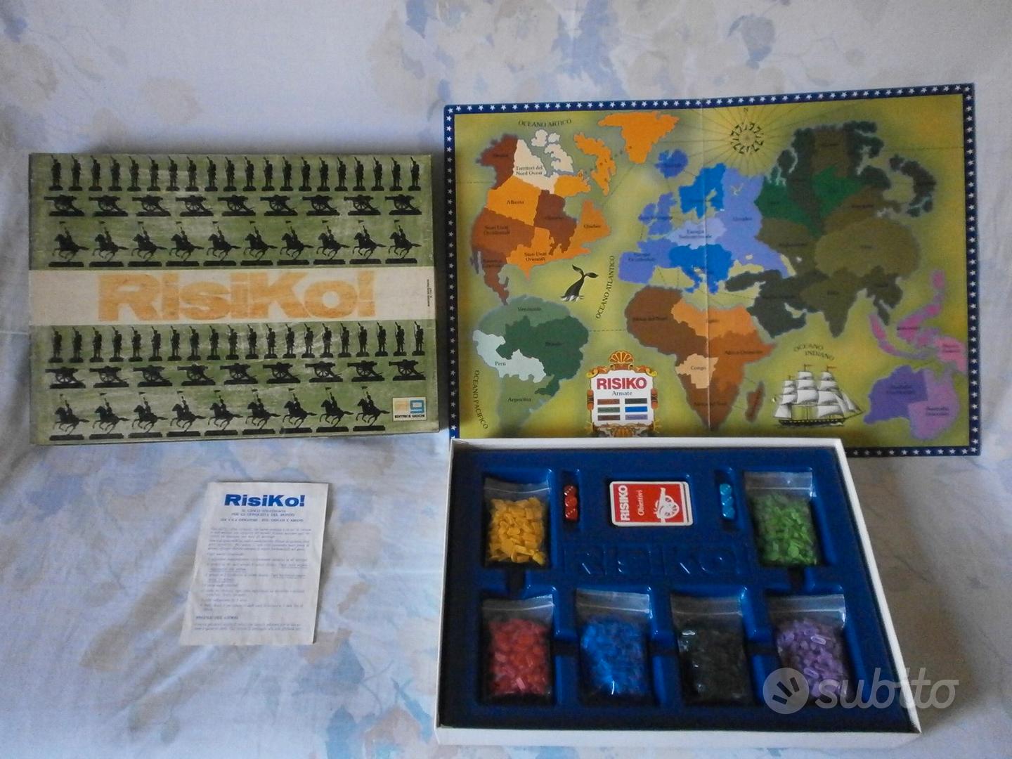 RISIKO - 1^ Ediz. Italiana 1977- COMPLETO al 100% - Collezionismo In ...