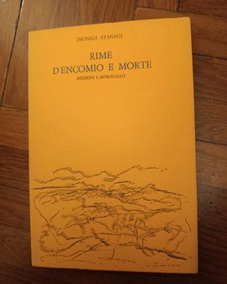 Rime d'encomio e morte di Dionigi Atanagi
