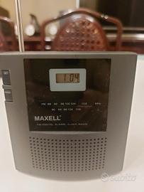 Radiosveglia vintage FM Maxell anni 90
