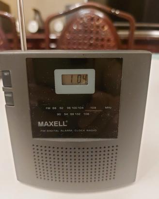 Radiosveglia vintage FM Maxell anni 90