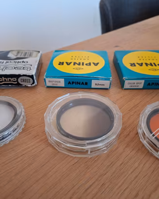 Filtri 52mm API e TECHNO