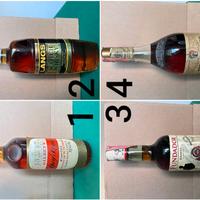 LOTTO DI WHISKY E LIQUORI VINTAGE