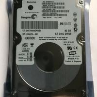 Hard Disk Seagate ST94011A, 40GB, 2.5", PATA