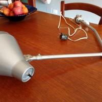 lampada anni 50 industrial originale