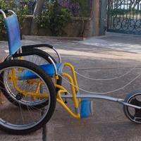 Sedia da mare per diversamente abili