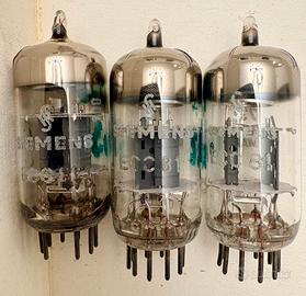 coppia Siemens ECC81 / 12AT7 - NOS Made in Germany