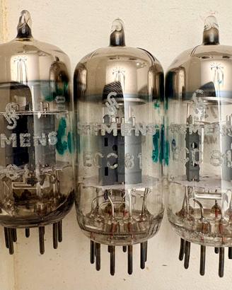 coppia Siemens ECC81 / 12AT7 - NOS Made in Germany
