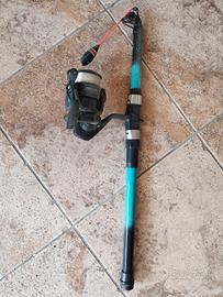 canna da pesca completa