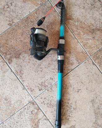 canna da pesca completa
