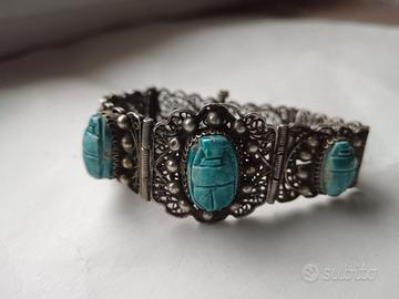 Bracciale con scarabei