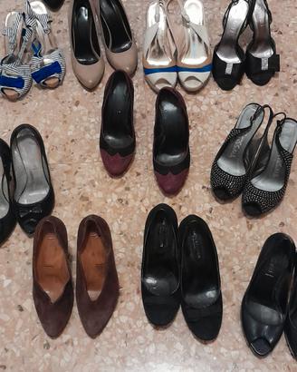 scarpe donna nr 37 10.00al paio