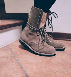 stivaletti con lacci "desert boot" Gronell