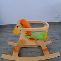 Cavalcabile cavallo legno dondolo bambini - Sevi