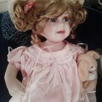 ED. LIM. - Bambola d'Artista in Porcellana Biscuit