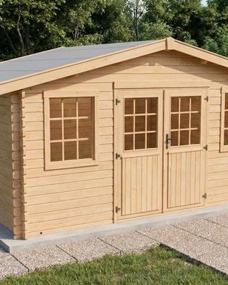 CASETTA DI LEGNO CORRADO 446x326x247h cm 28mm