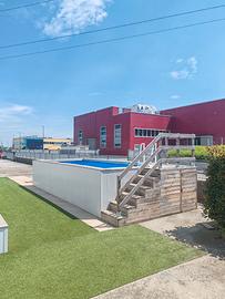 piscina per cambio esposizione