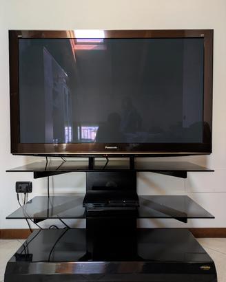 Mobile Porta TV Prandini 2016 – Acciaio e Vetro 