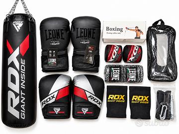 Set completo boxe RDX + Leone 1947 pari al nuovo
