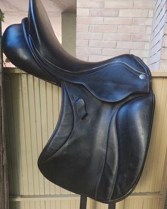Sella Zaldi San Jorge, misura 17”, colore nero 