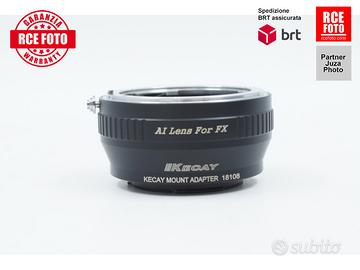 Adattatore Nikon F - Fuji X