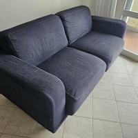 Divano 3 posti in tessuto sfoderabile e lavabile