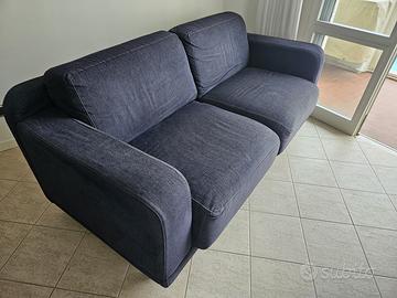 Divano 3 posti in tessuto sfoderabile e lavabile