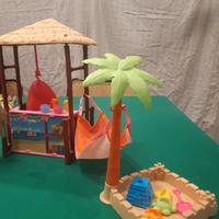 Barbie bambola Chelsie Bungalow sulla spiaggia