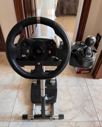 Volante con Pedaliera e Cambio Logitech Xbox e PC