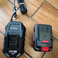 BATTERIA 4 AH E ALIMENTATORE 4,5 AH PARKSIDE NUOVI