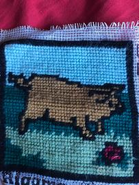 Quadretto a mezzo punto da incorniciare