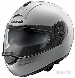 Casco moto C3 SCHUBERTH silver TG.L 58-59 usato