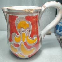 Caraffa/Brocca Artigianale in Ceramica  Firmata