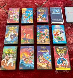 Videocassette Walt Disney originali