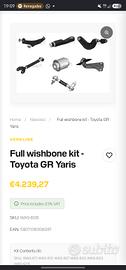 Toyota GR Yaris Kit Verkline