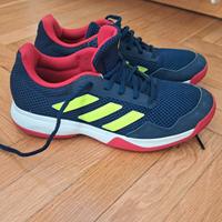 Scarpa running adidas blu