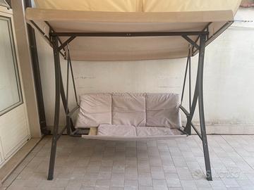 Dondolo per esterno - 190h x 200l x 115p