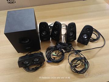 sistema surround 5.1 Logitech