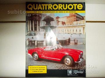 Quattroruote 1956 n.10 Novembre di lire 300