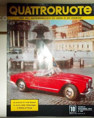 Quattroruote 1956 n.10 Novembre di lire 300