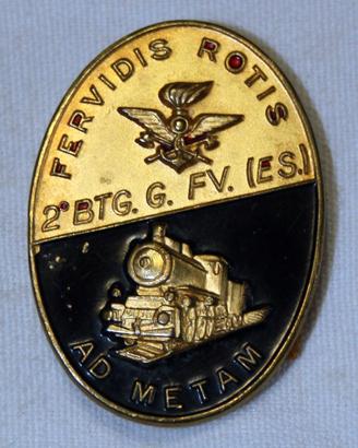 Spilla 2° Battaglione Genio Ferrovieri