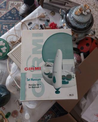 Set Manicure Elettrico Girmi PN 21 Vintage