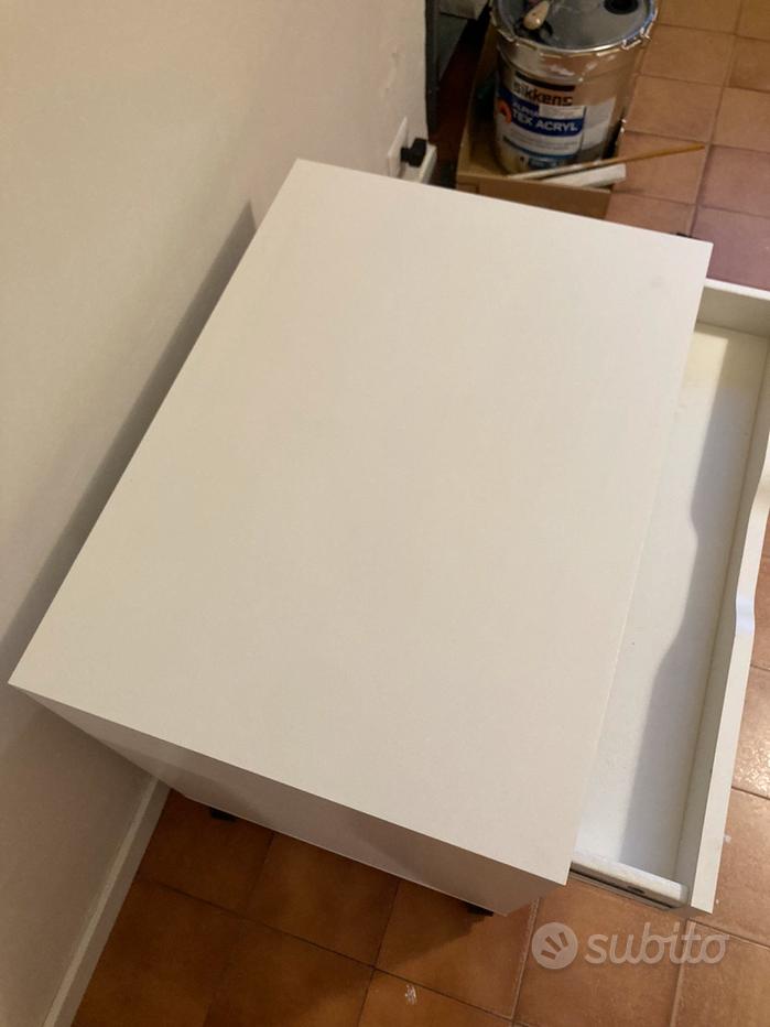 ALEX cassettiera con rotelle, bianco, 67x66 cm - IKEA Italia