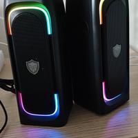 ALTOPARLANTI GAMING AUX PER PC E TELEFONO