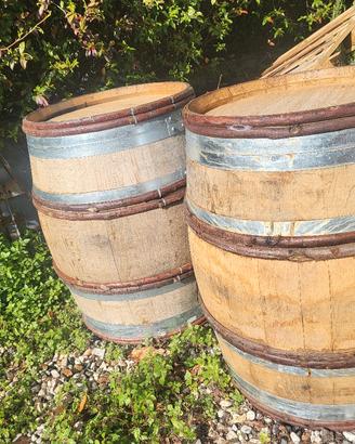 4  botti in legno