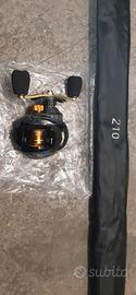 canna da pesca  casting piu mulinello